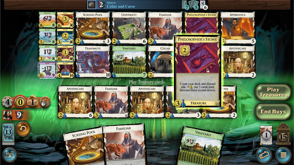 Screenshot z Dominion - Alchemy