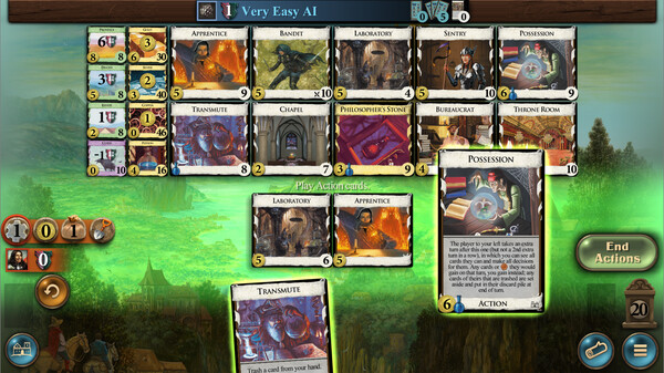 Screenshot z Dominion - Alchemy