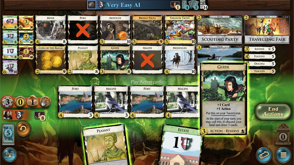 Screenshot z Dominion - Adventures