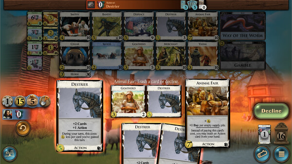 Screenshot z Dominion - Menagerie