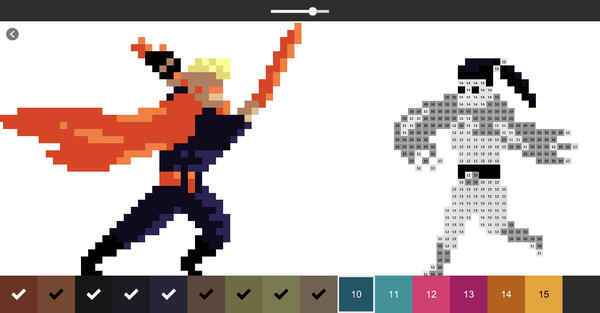 Color Pixel Heroes — gameplay screenshot 2