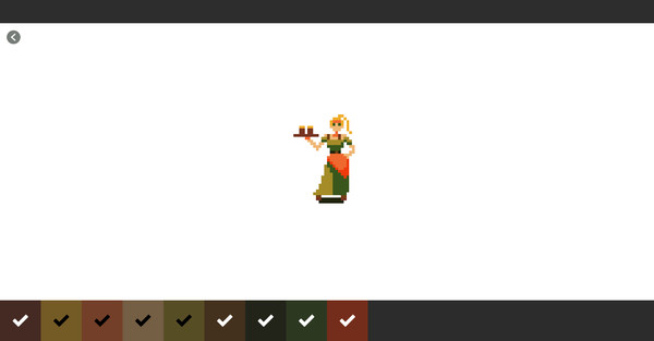 Screenshot z Color Pixel Heroes