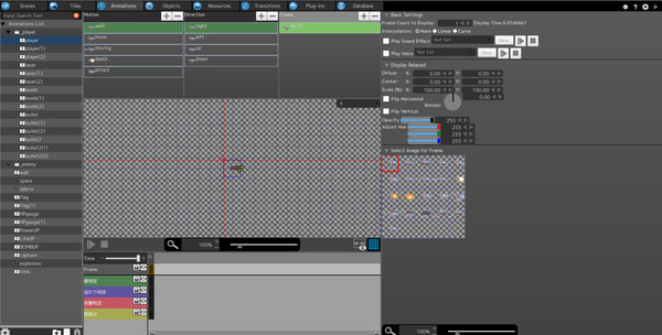 Pixel Game Maker MV -2D Side-scroller Shooting Game Sample Project