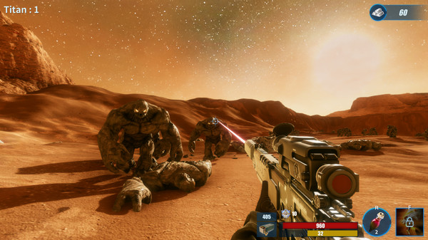 Screenshot z Musketeer of the hell