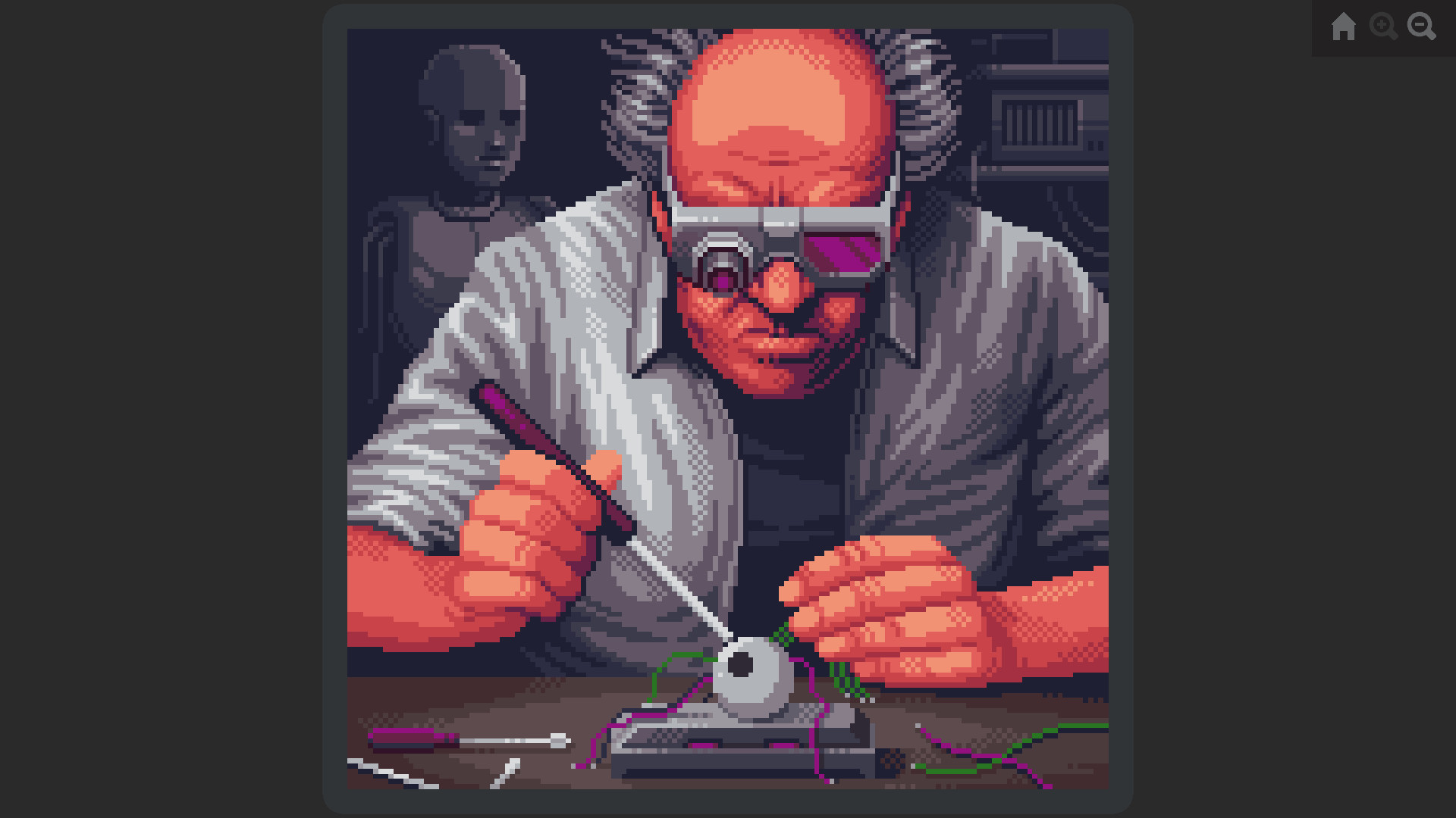 Coloring Game 4 – Cyberpunk Featured Screenshot #1