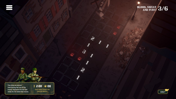 Screenshot z War Mines: WW2 Screenshot z War Mines: WW2