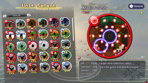 Screenshot z 東方覚醒珠（※二次創作） ～ Fan-made Virtual Autography. Soundtrack