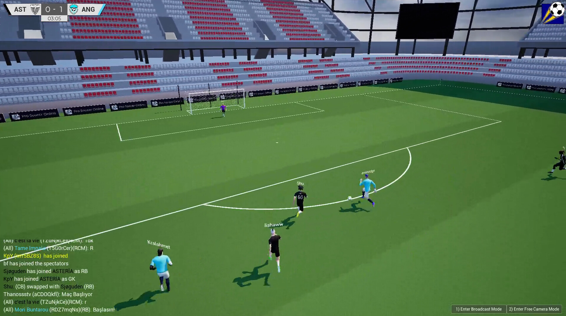 Pro Soccer Online screenshot #4