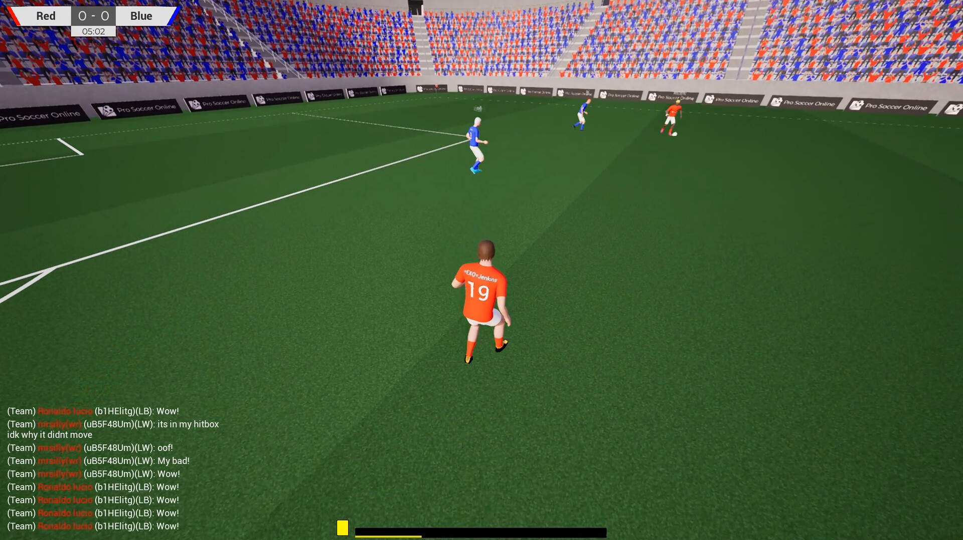 Скриншот игры Pro Soccer Online - 3