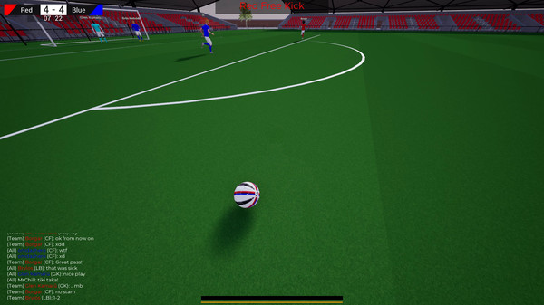 Screenshot z Pro Soccer Online