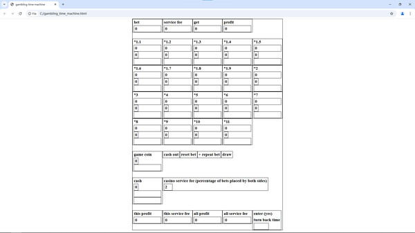 gambling time machine screenshot 6