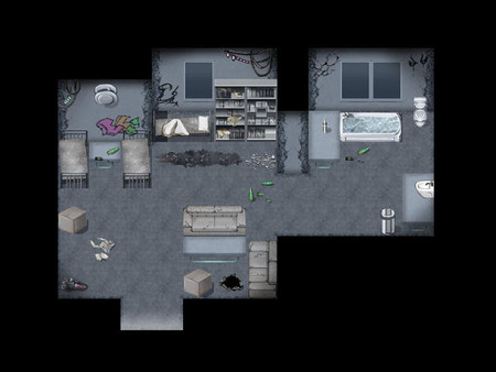 Screenshot z RPG Maker MV - KR Cyberpunk Tileset