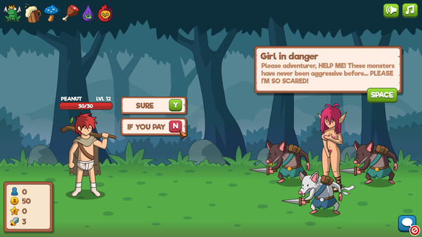 Screenshot z Who Needs a Hero? - 18+ Uncensored DLC