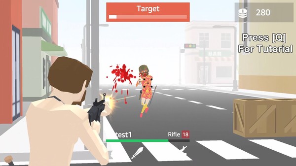 Screenshot z Battle Guns Simulator