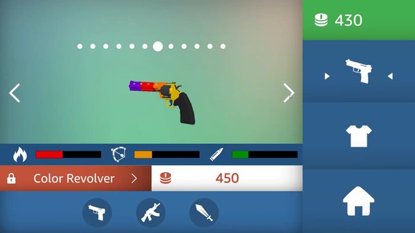 Screenshot z Battle Guns Simulator