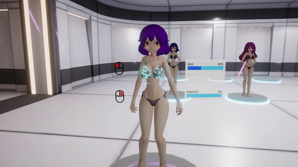 Screenshot z Hentai Beach Girls