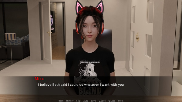 Screenshot z Beth the Exhibitionist