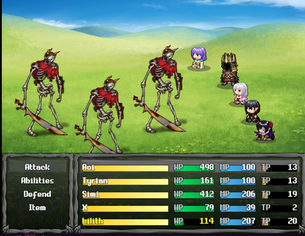 Screenshot z Labyrinth Hearts
