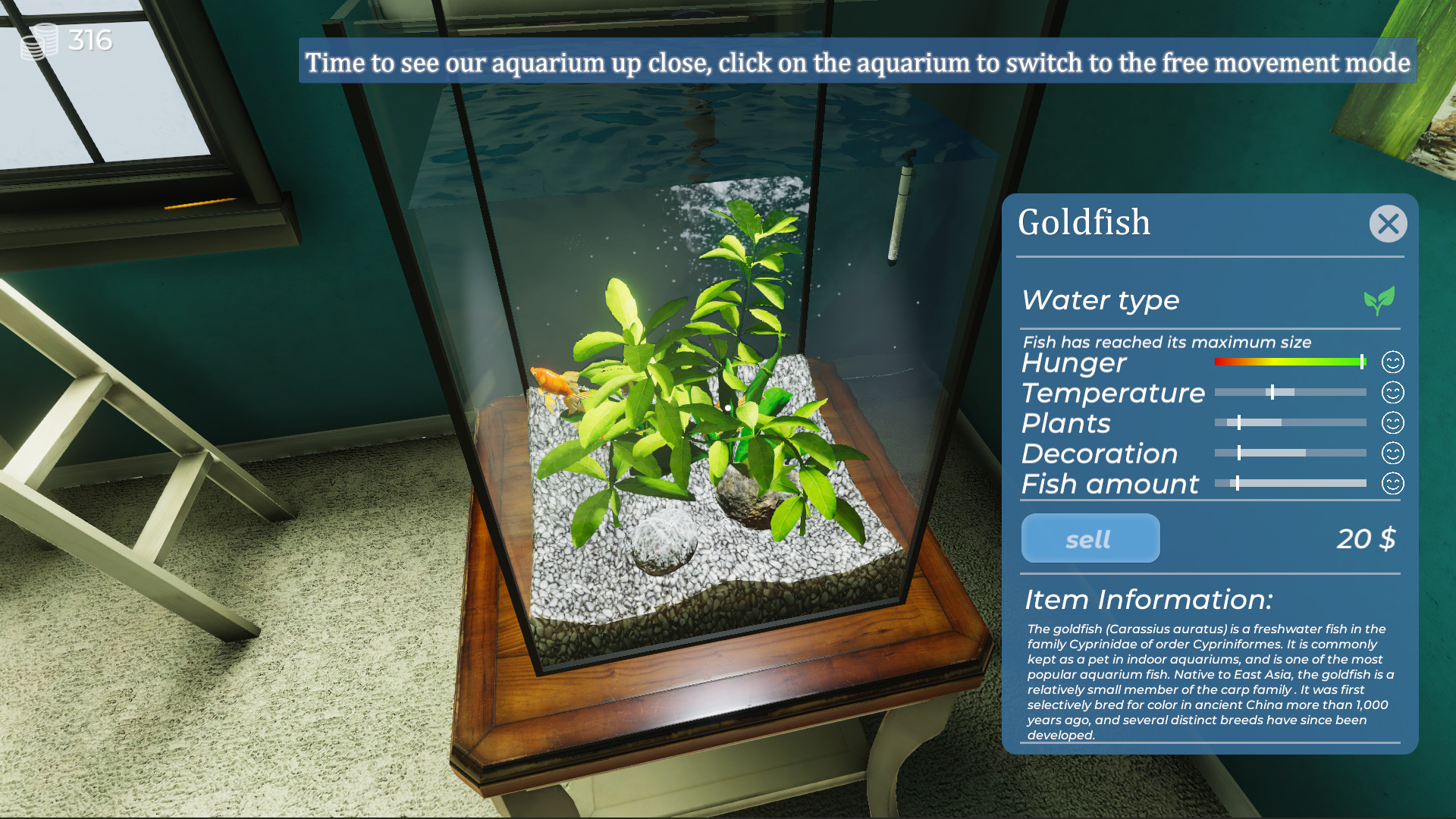 Aquarist - My First Job screenshot #2
