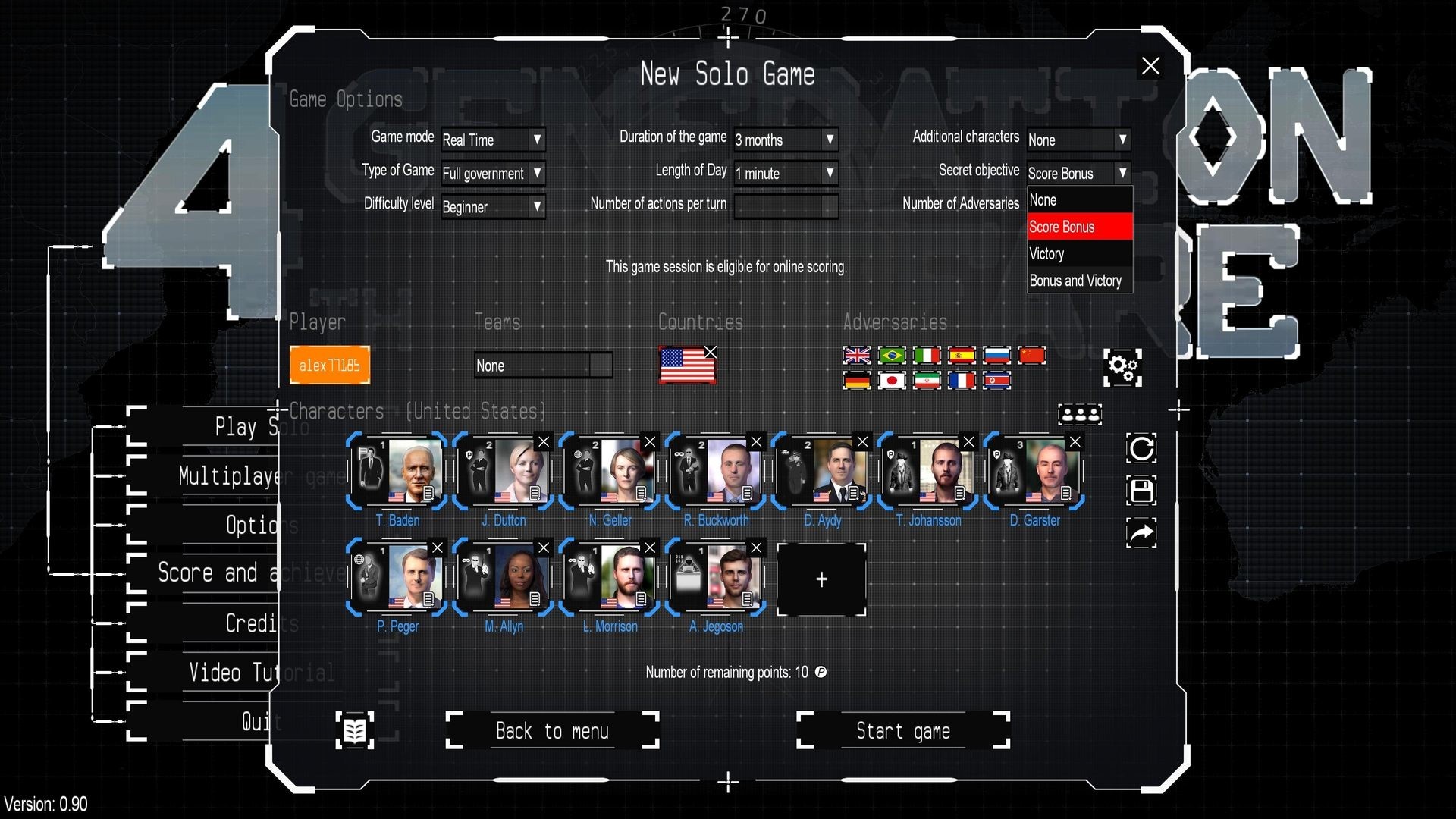 screenshot of 4th Generation Warfare Playtest 1