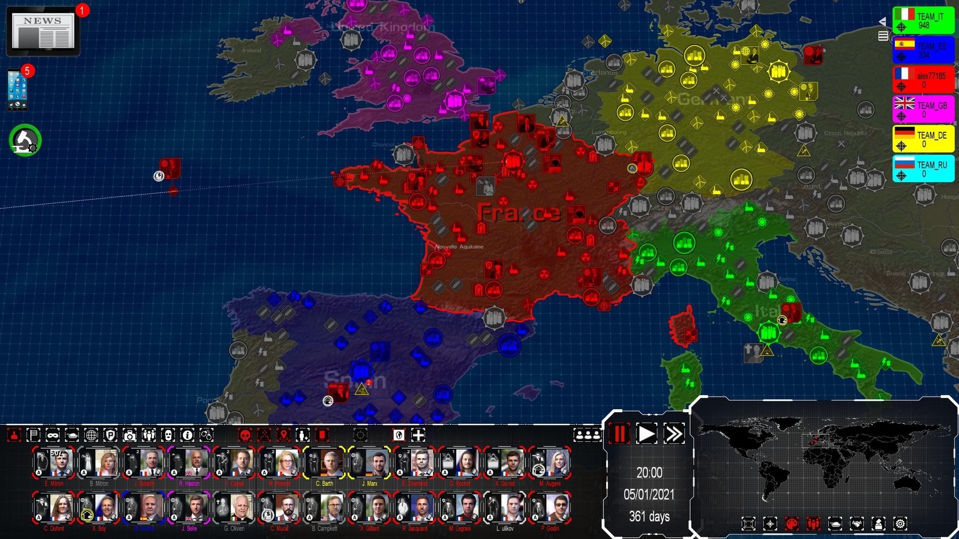 screenshot of 4th Generation Warfare Playtest 5