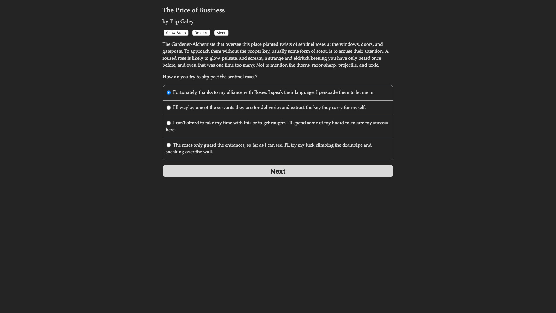 Faerie's Bargain: The Price of Business screenshot #2