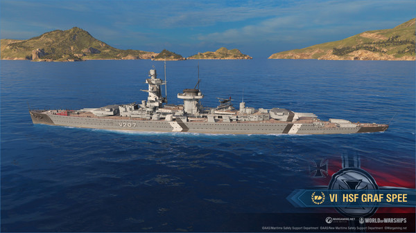 World of Warships — HSF Admiral Graf Spee