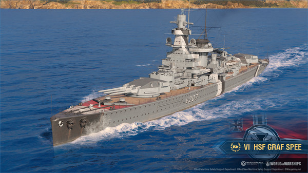 World of Warships — HSF Admiral Graf Spee