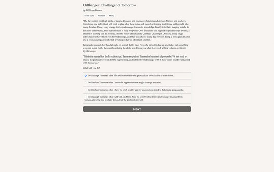 Cliffhanger: Challenger of Tomorrow