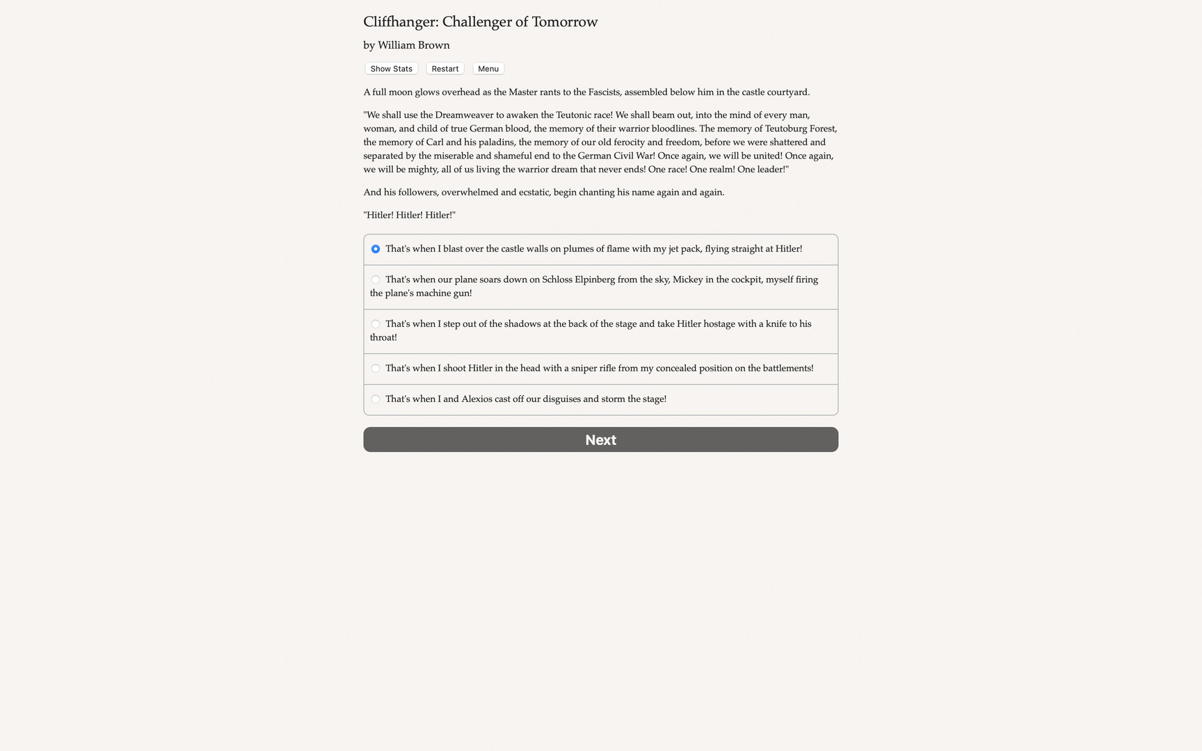 Cliffhanger: Challenger of Tomorrow screenshot #2
