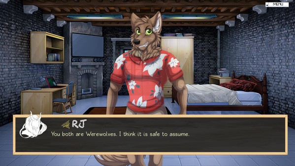 Screenshot z Furry Shakespeare: To Date Or Not To Date Spooky Cat Girls?