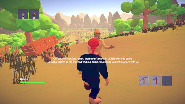 Screenshot z Dwarves: build and survive
