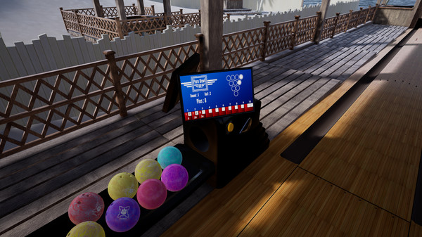 Screenshot z Pure Bowl VR