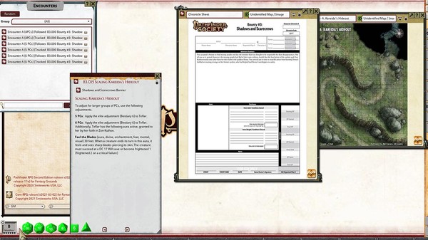 Fantasy Grounds - Pathfinder 2 RPG - Pathfinder Bounty #3: Shadows and Scarecrows