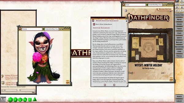Fantasy Grounds - Pathfinder RPG - Pathfinder Bounty #5: Witch's Winter Holiday