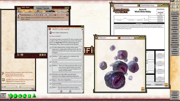 Fantasy Grounds - Pathfinder RPG - Pathfinder Bounty #5: Witch's Winter Holiday