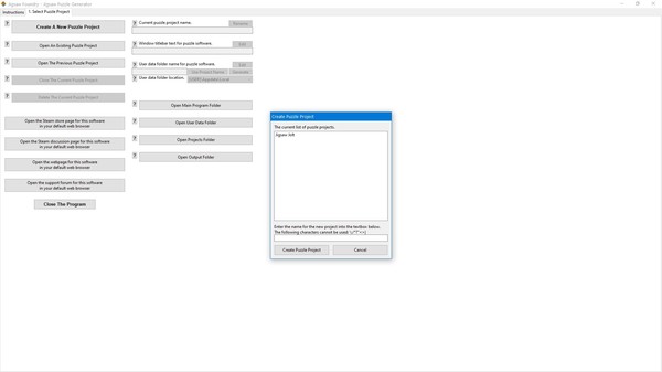 Screenshot z Jigsaw Foundry Screenshot z Jigsaw Foundry