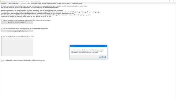 Screenshot z Jigsaw Foundry Screenshot z Jigsaw Foundry