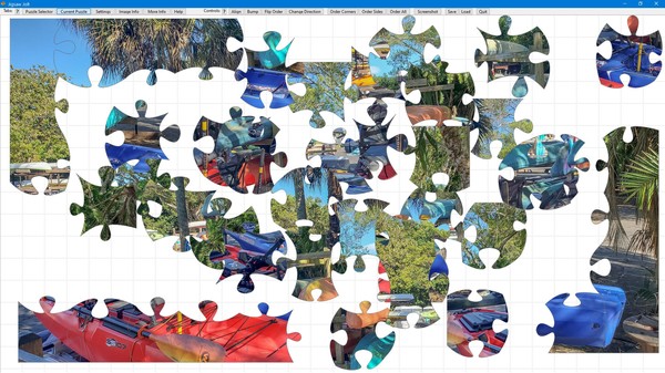 Screenshot z Jigsaw Foundry Screenshot z Jigsaw Foundry