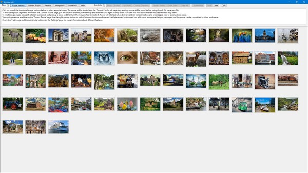 Screenshot z Jigsaw Foundry Screenshot z Jigsaw Foundry