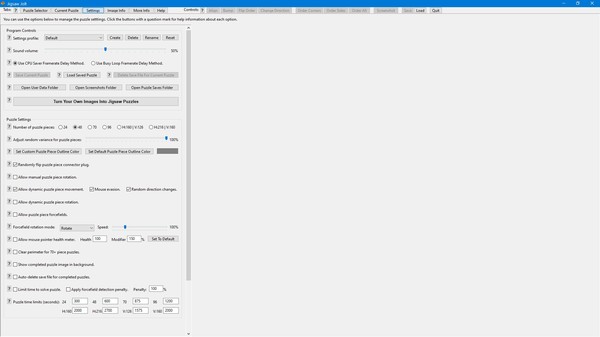 Screenshot z Jigsaw Foundry Screenshot z Jigsaw Foundry