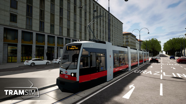 Screenshot z TramSim DLC Type ULF
