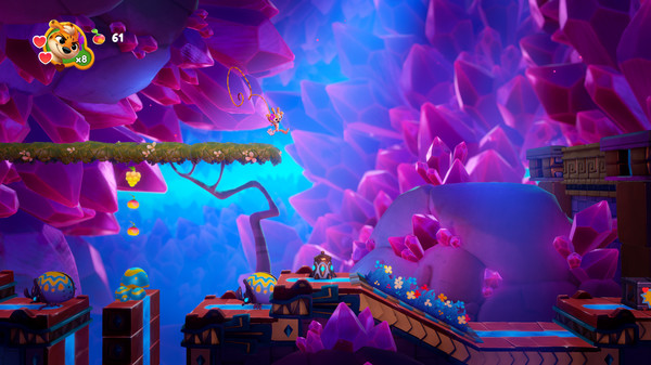 Screenshot z Marsupilami: Hoobadventure