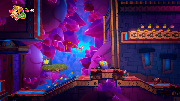 Screenshot z Marsupilami: Hoobadventure