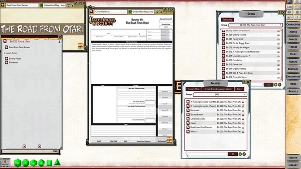 Fantasy Grounds - Pathfinder RPG - Pathfinder Bounty #6: The Road from Otari