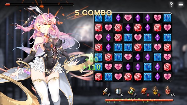Screenshot z 謎塔魔女