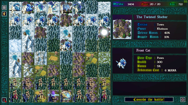 Screenshot z Unending War: Grand-Strategy Chess Screenshot z Unending War: Grand-Strategy Chess