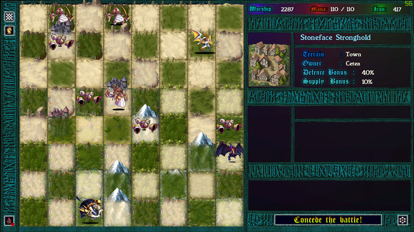 Screenshot z Unending War: Grand-Strategy Chess Screenshot z Unending War: Grand-Strategy Chess