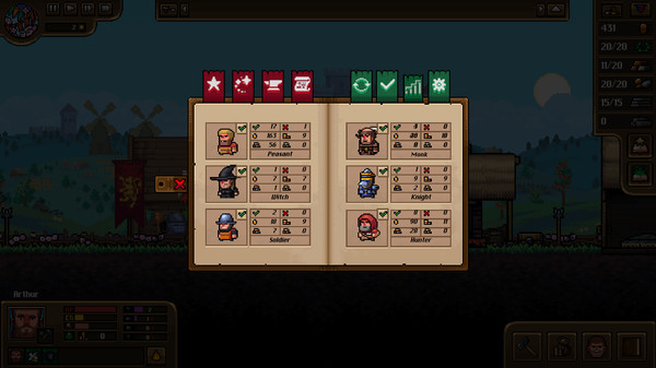 Screenshot z Anvil Saga