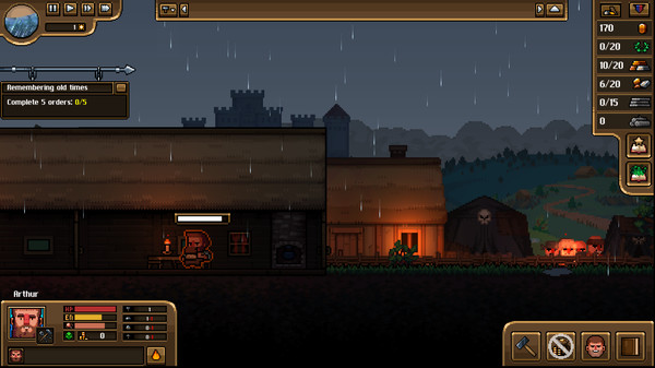Screenshot z Anvil Saga